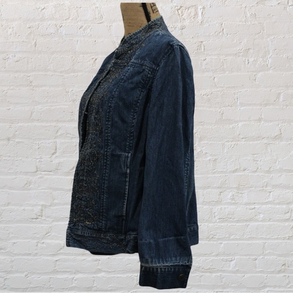 Additions by Chico's Jean Jacket - Picture 4 of 8